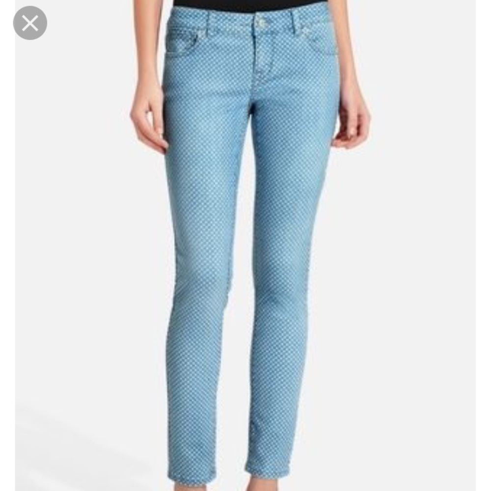 The  Limited  678 unique polka dots jeans size 12